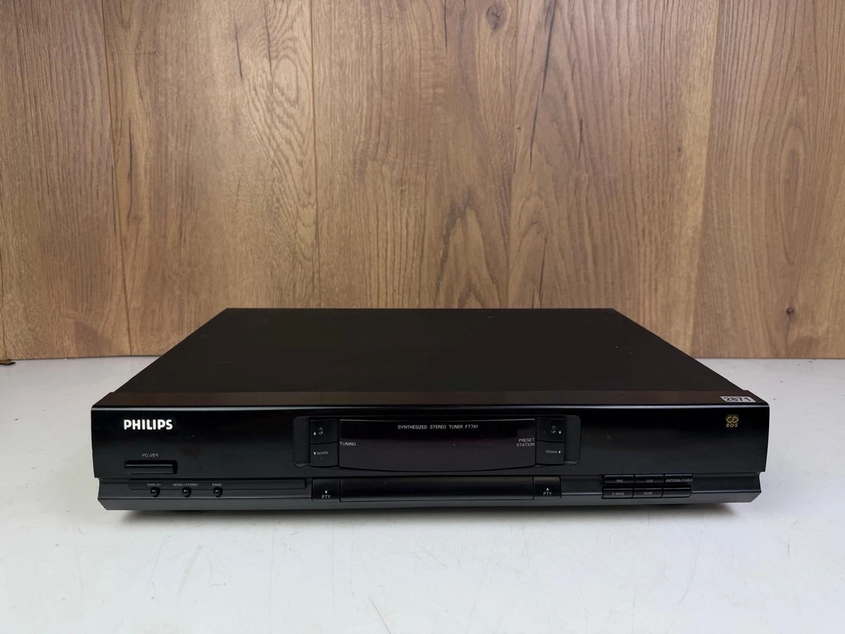 Sintonizador estéreo AM/FM Philips FT741 - Muy bueno