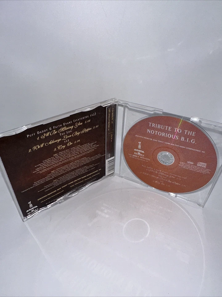 Tribute To The Notorious B.I.G. (Maxi CD, 1997) Puff Daddy I'll be missing you - Bild 4 von 4