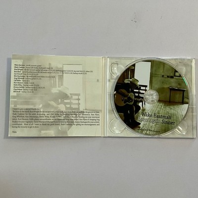 Wake Eastman - Born Again Sinner CD 2012 Acoustic Folk Indie Label