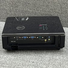 Dell 1420X DLP Projector   663 Lamp Hours   w/ VGA Cable, Power Cord, Case