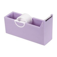 1 Pack Tape Dispenser Desk, Desktop Tape Dispenser Cutter Holder, Purple