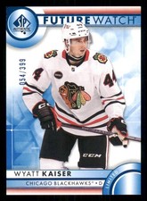 2023-24 SP Authentic Limited Blue #137 Wyatt Kaiser FW /399