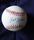 Ted Turner Atlanta Braves Baseball Exec Autographed MLB Ball JSA COA