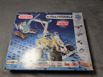 Erector MultiModels Set 25 Models 510 Parts Meccano Sealed Toys R Us Exclusive 