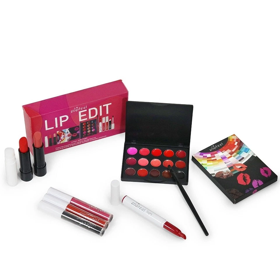 15 Colors Lipstick Palette Matte Moisturizing And Non Fading Easy To Color - Image 4 of 4