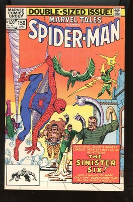 Marvel Tales #150 Spider-Man Vs The Sinister Six 1983 Double-Size Classic