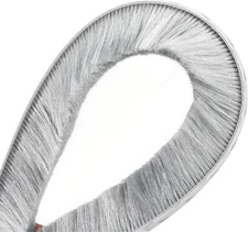 9/32"x5/16"x20ft Grey Self-Adhesive Felt Pile Brush Weather Stripping Seal