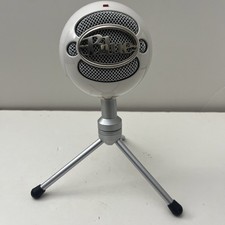 Blue Snowball iCE USB Microphone w/ Stand A00122 - White Untested
