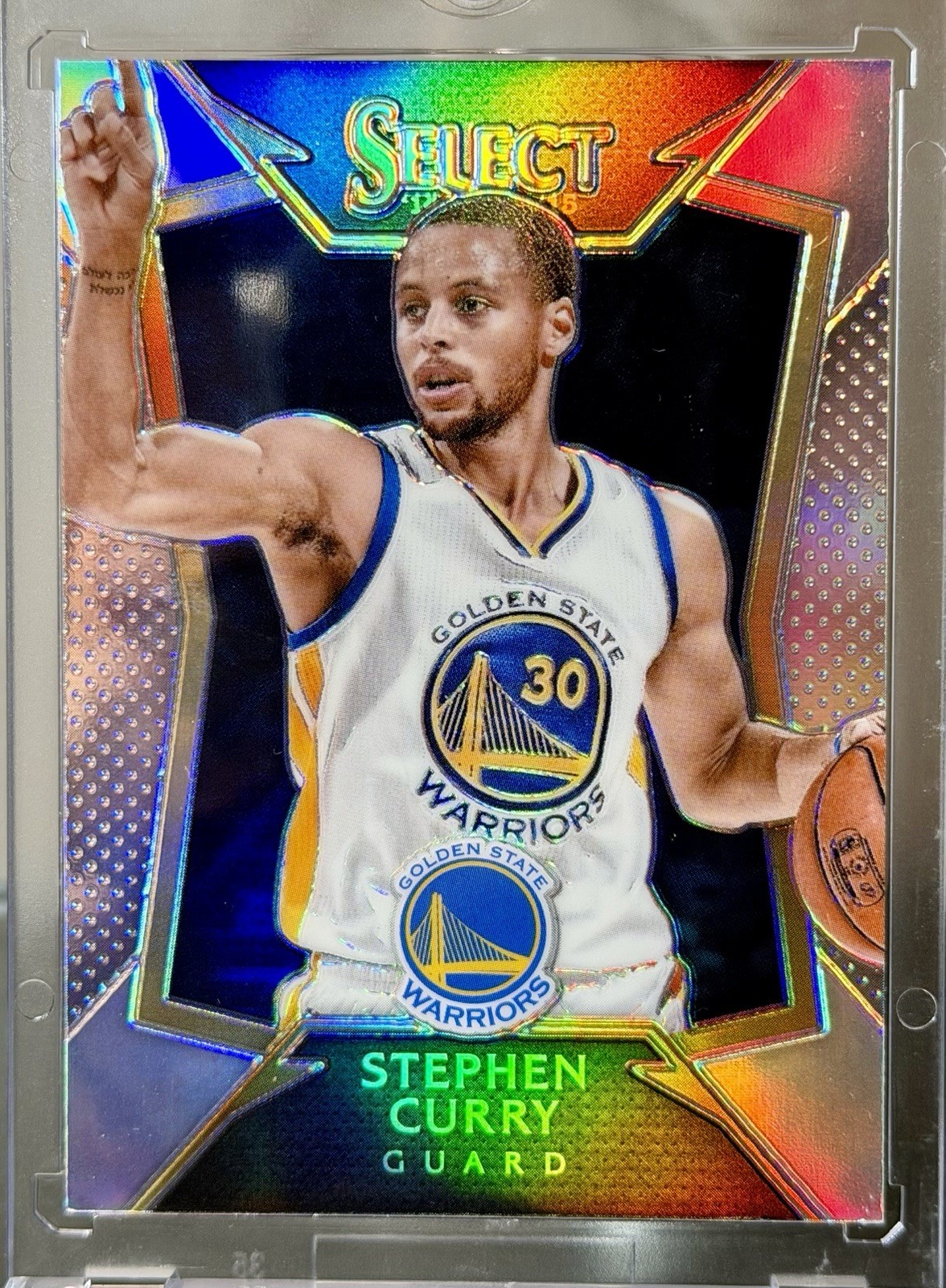 STEPHEN CURRY - 2014-15 Panini Select Silver Prizm #1