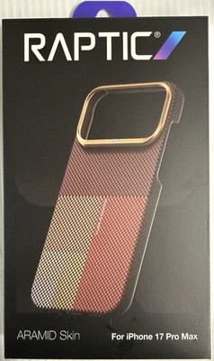 Raptic Aramid Skin For Iphone 17 Pro Max