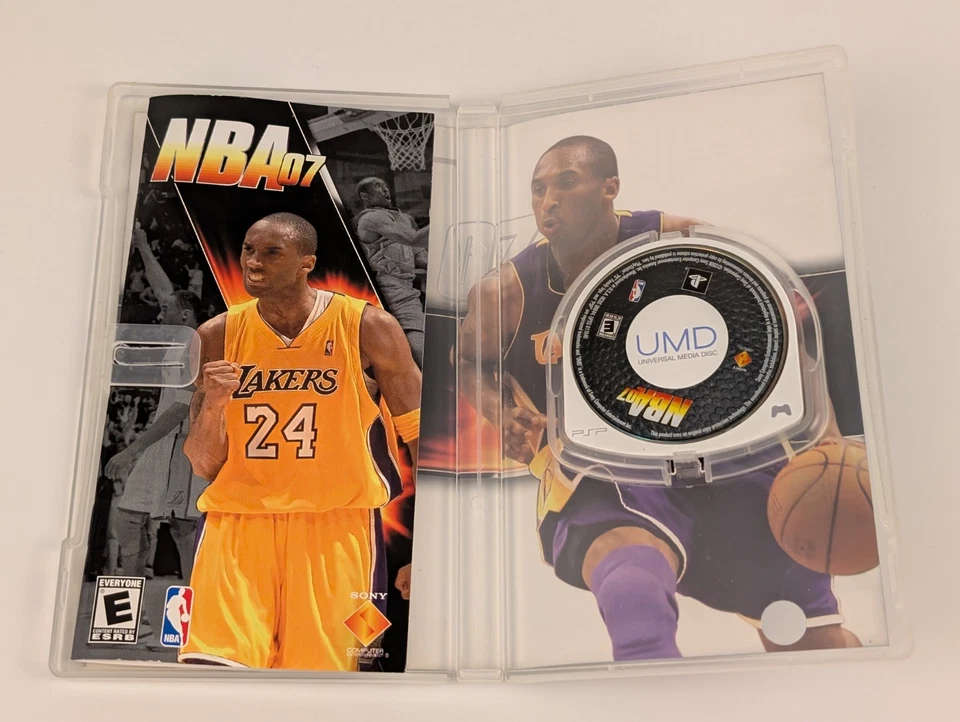 NBA 07 (Sony PSP, 2006) Kobe Bryant On Cover➡️CIB Complete - Tested 🎮 - Image 3 of 4