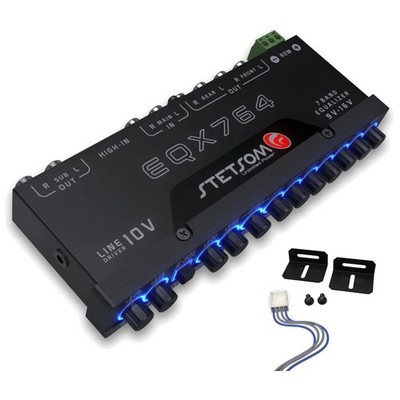 Professional 7-Band Audio Equalizer Sub Control^-