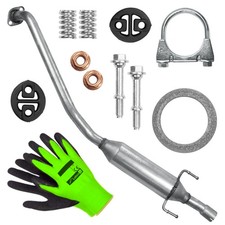 Auspuff Mitteltopf für Toyota Corolla 9 IX E12 Fließheck 1.4 1.6 (2002-01/2007)