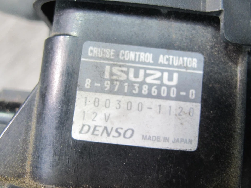 99-01 ISUZU VEHICROSS CONTROL CRUCERO ACTUADOR UNIDAD 8971386000 OEM Foto 3 de 4