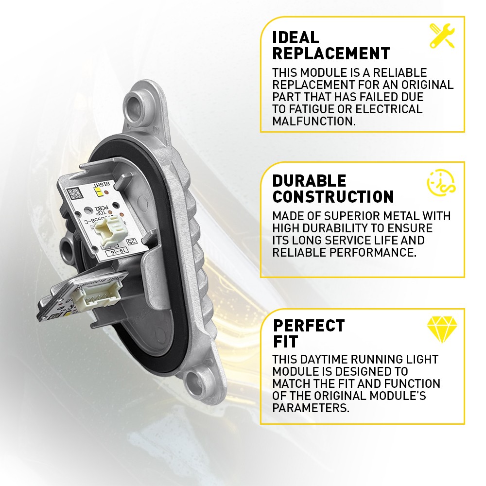 For BMW 2 Series F23 F22 F87 LCI 2018-2021 Yellow Angel Eyes DRL LED Modules