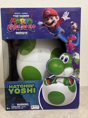 Super Mario Galaxy  - Hatchin' Yoshi 6'' Egg - New In Box