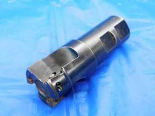 SANDVIK 40mm DIA. SQUARE SHOULDER INDEXABLE END MILL 1 1/4 SHANK R390 INSERTS