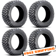Amp Tires 33-135024ampcm2f Set Of 4 33.00x13.50-24 Mud Terrain Attack Mt Tires