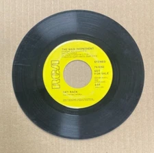 THE MAIN INGREDIENT RCA RECORDS 45 GET BACK/BROTHERLY LOVE PROMO STEREO 74-0252
