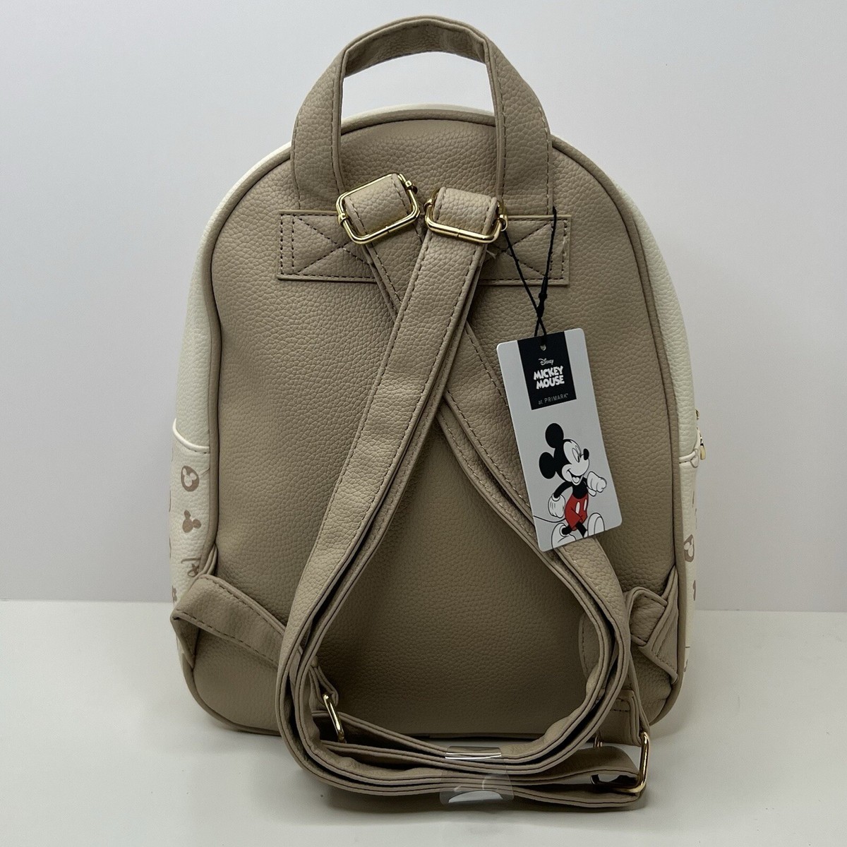 Primark Disney Backpack Mickey Mouse NWT Cream & Beige | eBay display picture 2