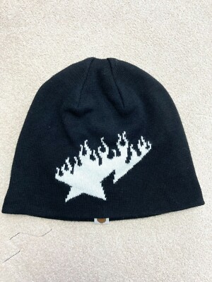 Bape Bapesta star fire beanie Black 