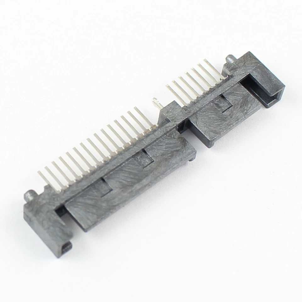2Pcs Sata 7+15 Pin 22 Pin Straight Male Adapter Connector For Hard Drive HDD - Image 4 of 4