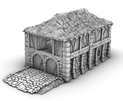 Lagerhaus | Tabletop Terrain / Gebäude