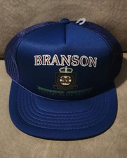 Vintage 80s Branson Missouri Country Music Capital Mesh Trucker Snapback Hat NOS