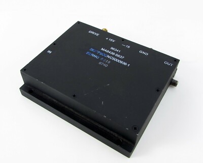 RF Microwave 96341 MA8438-S637 - SMA Female Attenuator, Variable 15V