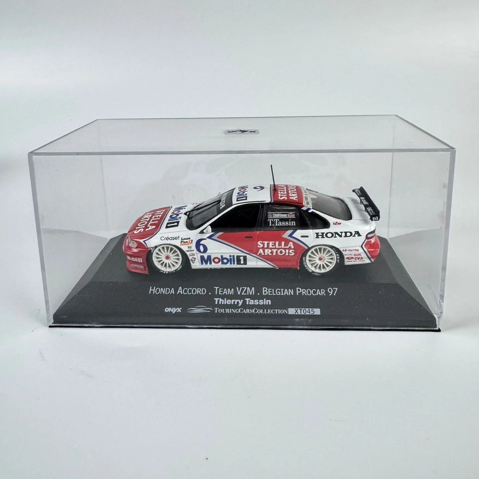 Onyx 1/43 XT045 Honda Accord tourer 1997 Belgian Procar Thierry Tassin boxed - Image 2 of 4