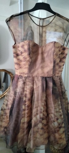 Ted Baker Kleid für besondere Anlässe Größe 2 Ex Ladenboden Display