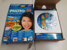 PHOTO EXPLOSION 3.0 DELUXE COMPUTER SOFTWARE - NEW IN ORIGINAL PACKAGING