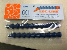 LOC LINE #41401 1/4" HOSE SEGMENT PACK 2 PCS 5-3/4" SEGMENTS NEW