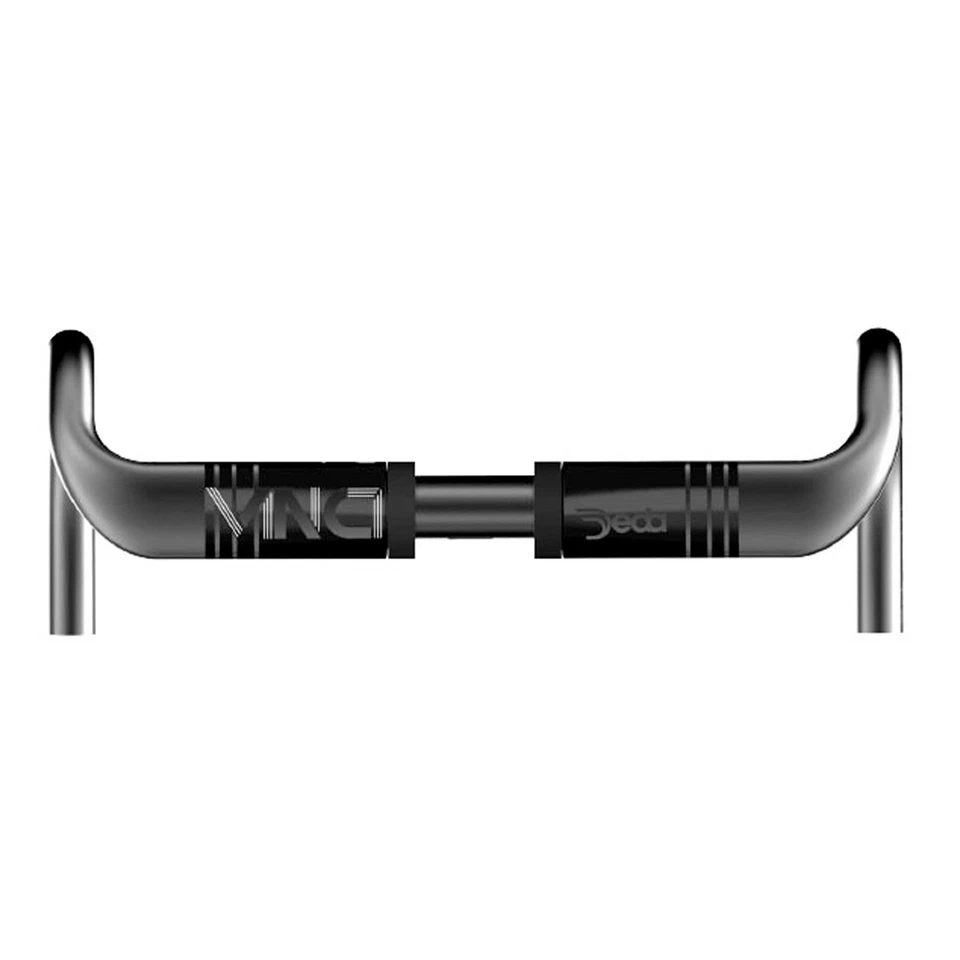 Deda Elementi Vinci RHM Carbon Racing Bike Cycle Handlebar 46cm Polish On Black - Image 2 of 4