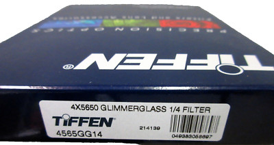 Tiffen 4x5.65'' Glimmerglass Filter (Density/Grade 1/4) - Soft Focus & Diffusion