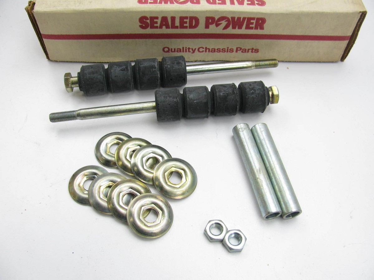 2) Sealed Power 18054 Front Sway Bar Links Kit For 67-74 Imperial