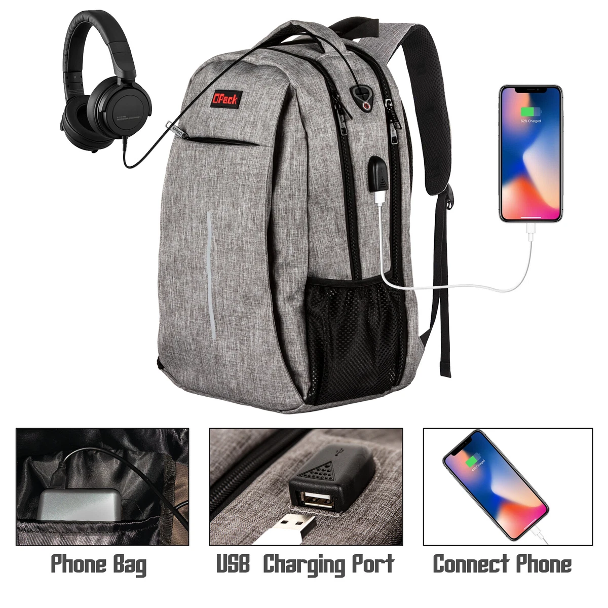 notebook backpack 17 products for sale | eBay