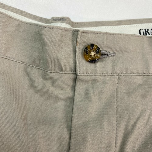 Penguin Grand Slam Chino Shorts Men's 42 Taupe Pleated Front Casual Cotton Blend - Picture 2 of 8