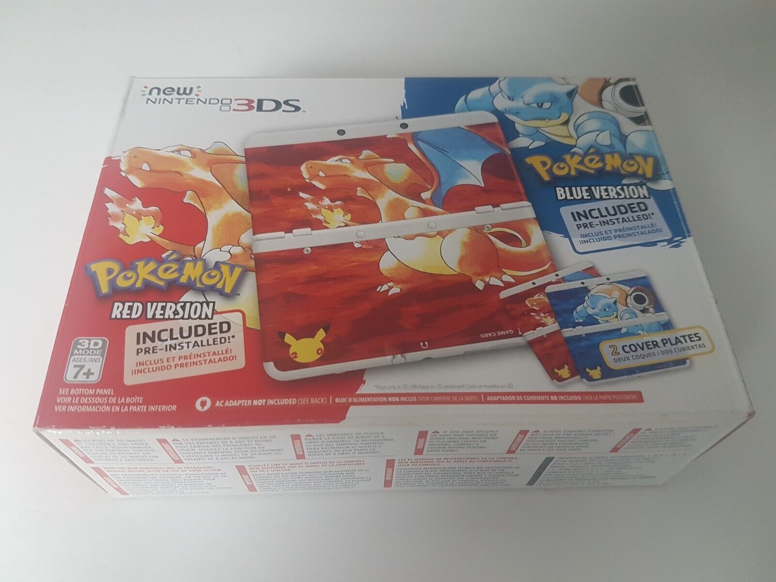 New" Nintendo 3DS Pokemon 20th Anniversary Edition Console [Complete!] 45496781941 | eBay