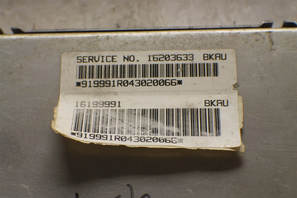 16203633 Buick Regal/pontiac 1995 ABS Braking System Module 408 9D1 - Image 2 of 4