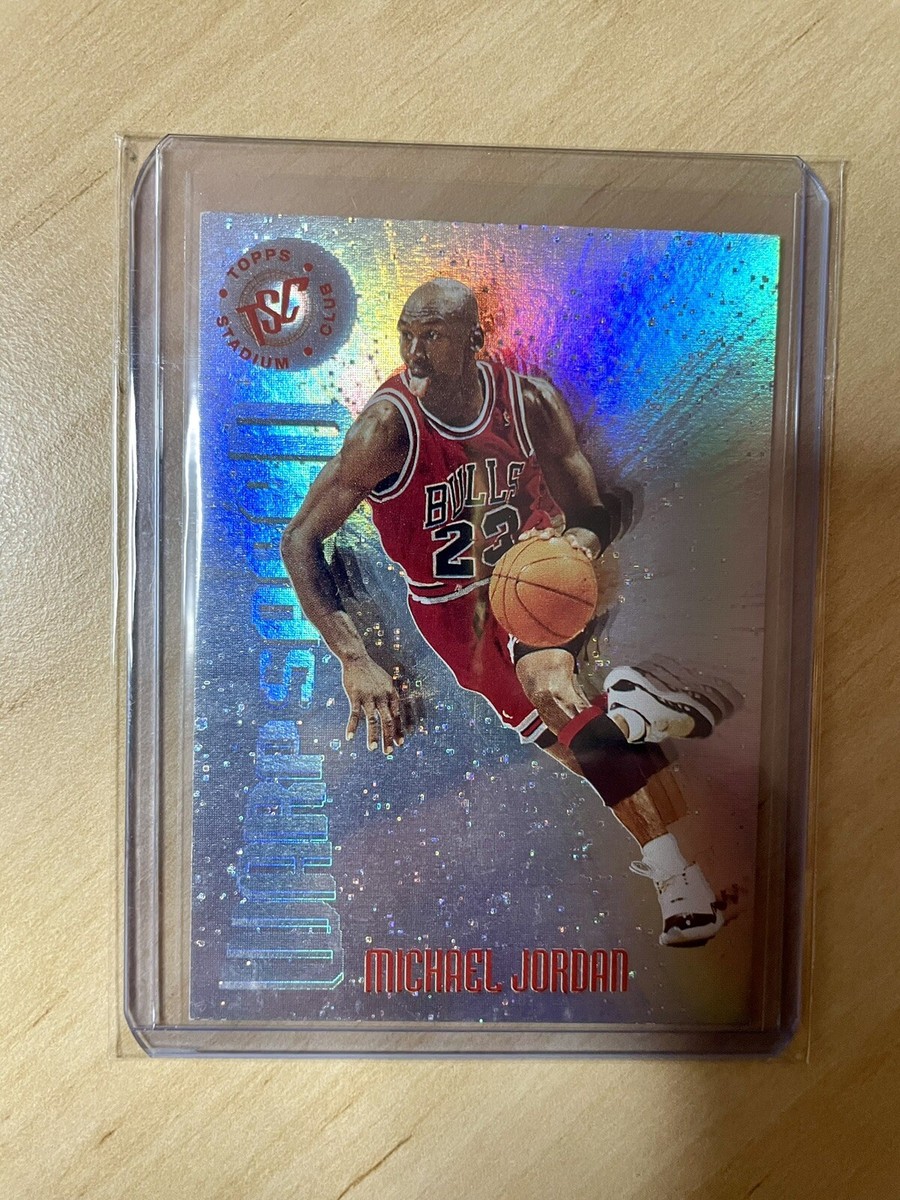 1995 Topps Stadium Club Warp Speed Michael Jordan #WS1 Chicago 