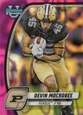 🔥 2024 Bowman Chrome U University Football Pick Complete Your Set Pink Lava 🔥