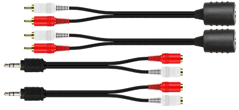 Long-Range RCA Audio Extender Over RJ45 Ethernet Cat5 Cat5E Cat6