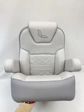 LOWE BOATS RECLINING CAPTAINS HELM SEAT GRAY 31" HIGH X 20 3/4" WIDE MARINE