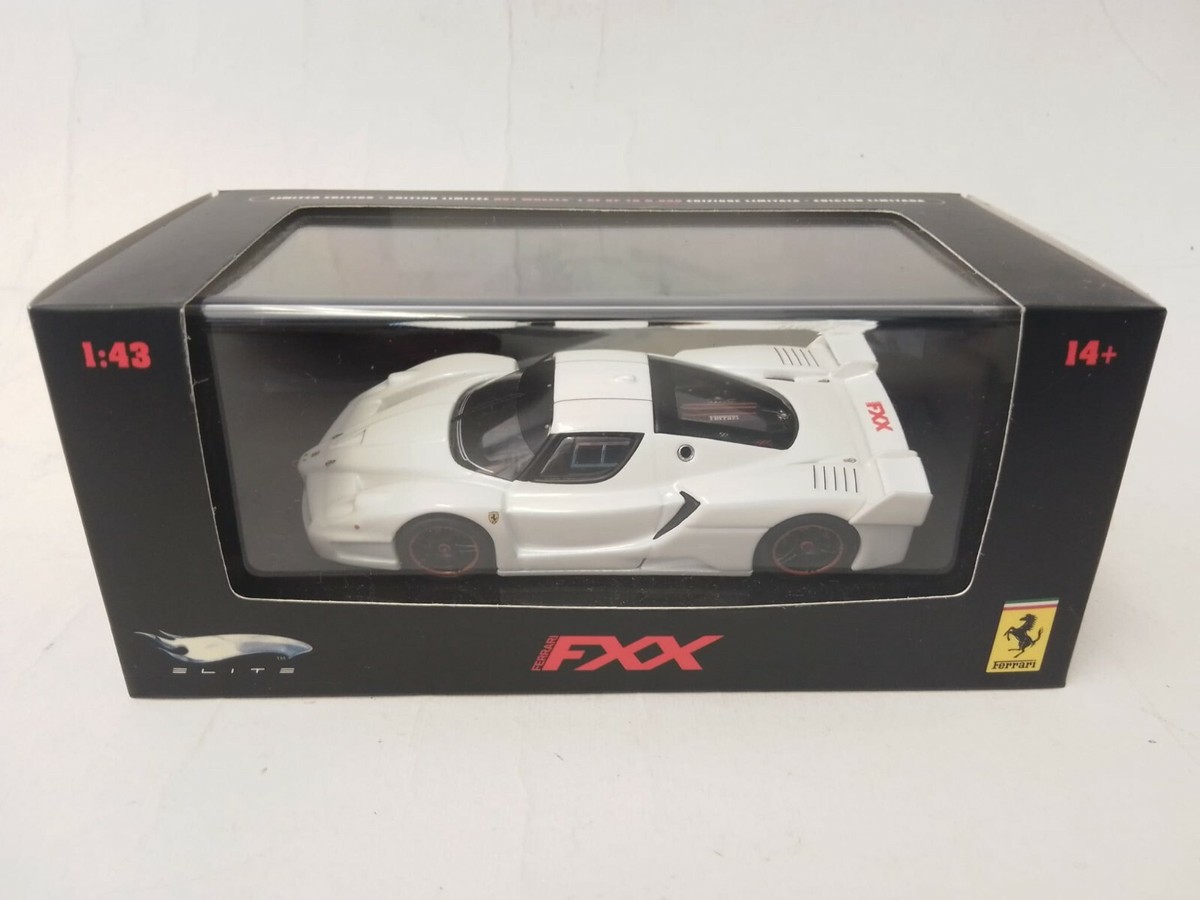 Mattel Hotwheels Elite 1/43 Ferrari FXX Pearl White N5610 for sale