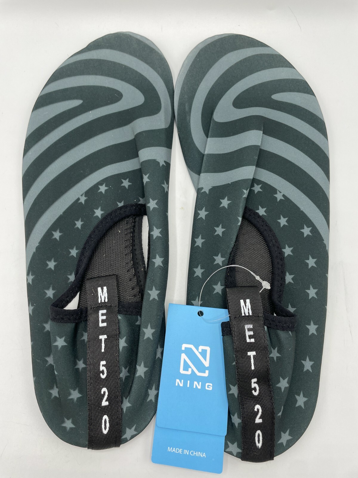 SAOLA NUOVE scarpe da acqua Ning uomo nero grigio (48 49EU) asciugatura rapida tomaia suola in gomma US 13