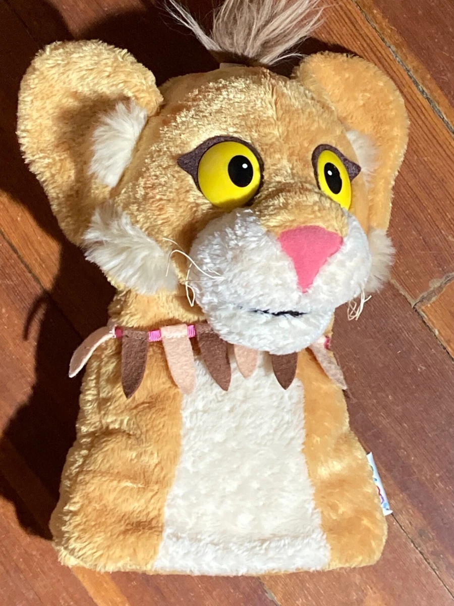 Between the cheap lions plush