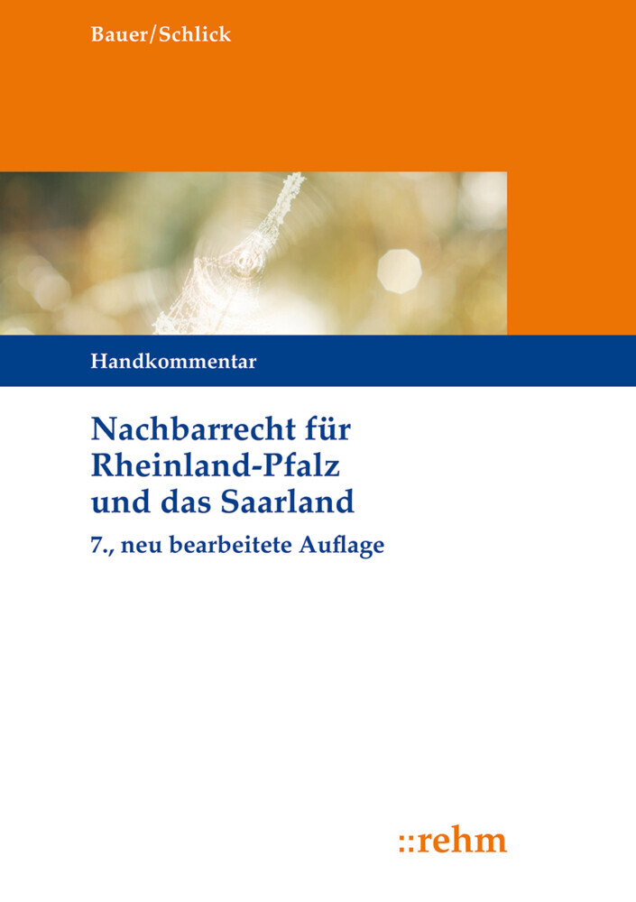 Thumbnail - Nachbarrecht (nrr) Für Rheinland-pfalz Und Das Saarland, Handkommentar