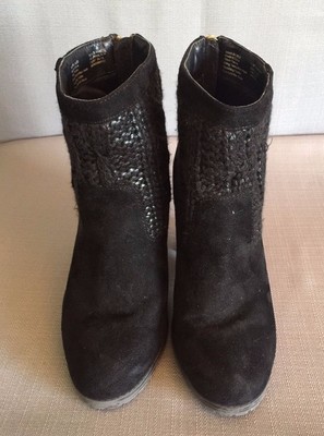 kohls womens wedge boots