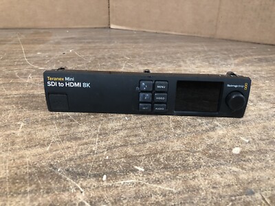Blackmagicdesign Front Cover Panel Display Teranex Mini SDI to HDMI 8K